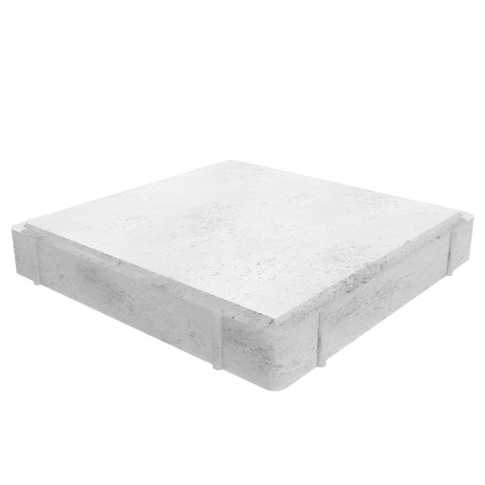 Квадратная тротуарная плитка 500х500х70 мм Белый